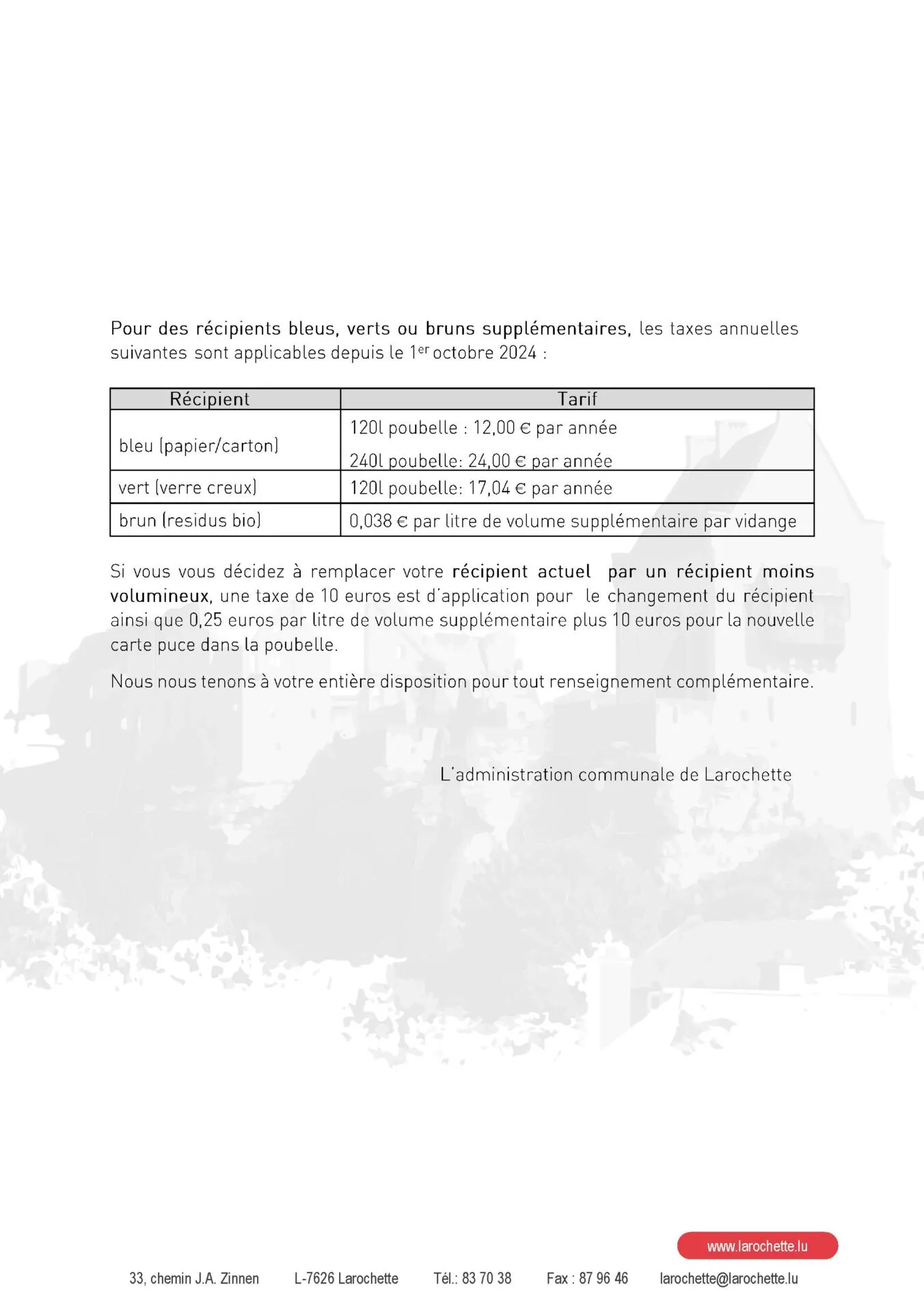 SIDEC - Taxes applicables au 1e octobre 2024_Page_2
