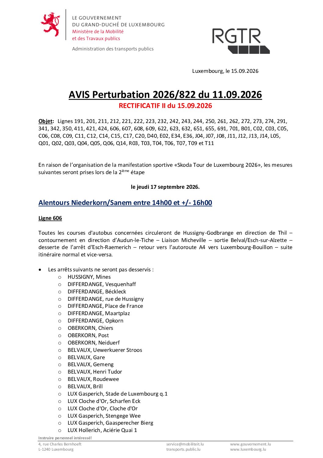 RGTR Dimanche