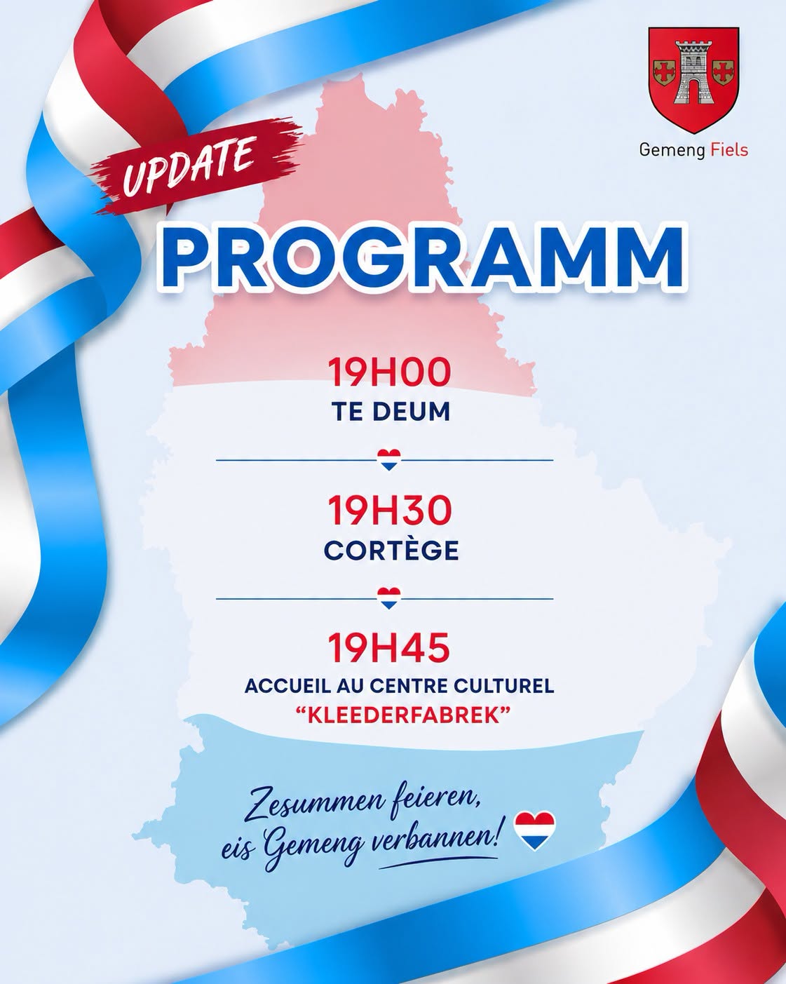 Nationalfeierdag Update